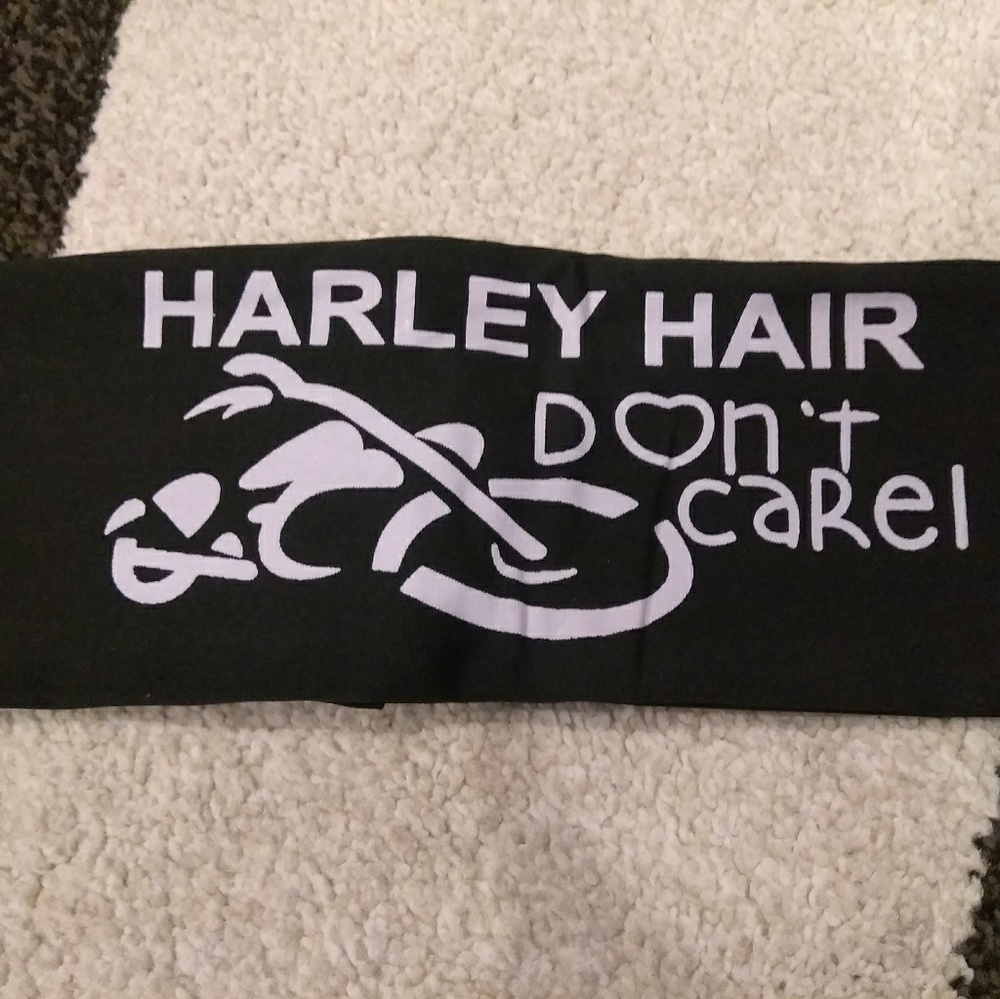Women Harley Hair Dont Care Gym Yoga Headband